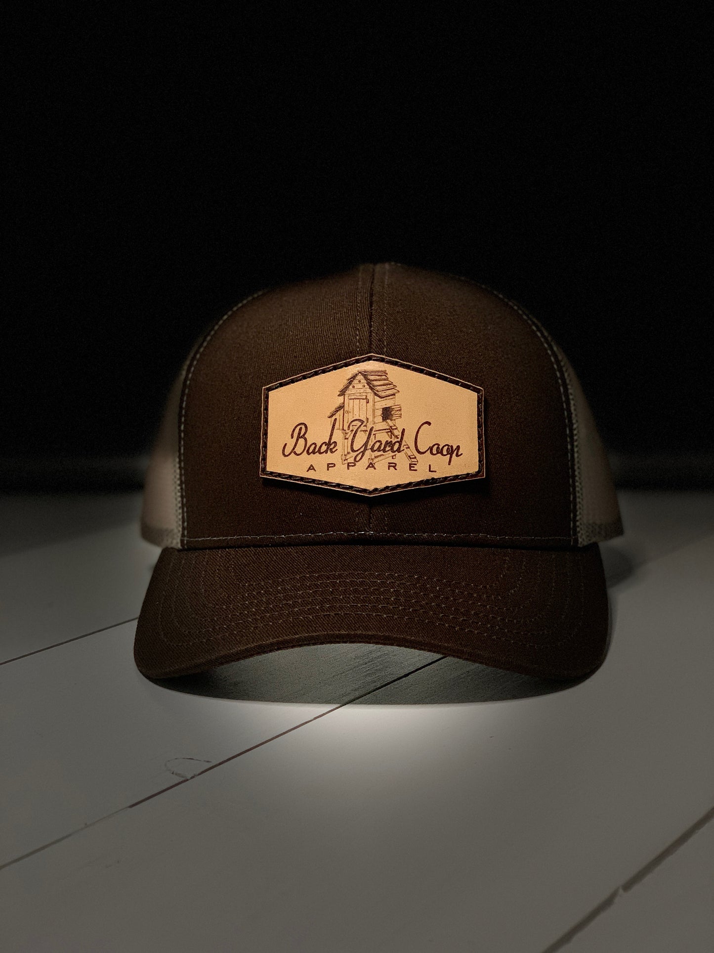 BYCA Coop Leather Patch Hat